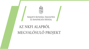 Nemzeti Kutatási, Fejlesztési és Innovációs Hivatal — Az NKFI Alapból megvalósuló projekt